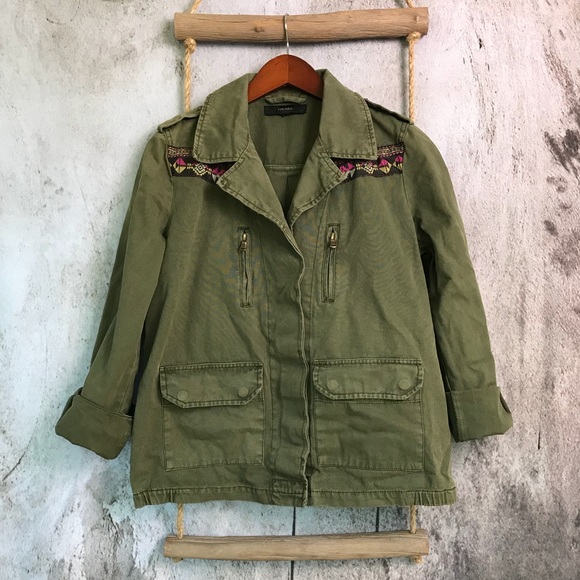 Forever 21 Jackets & Blazers - Forever 21 Green Utility Jacket